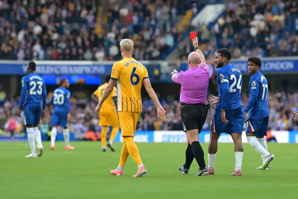 Chalobah sent off as Chelsea lose to Brighton