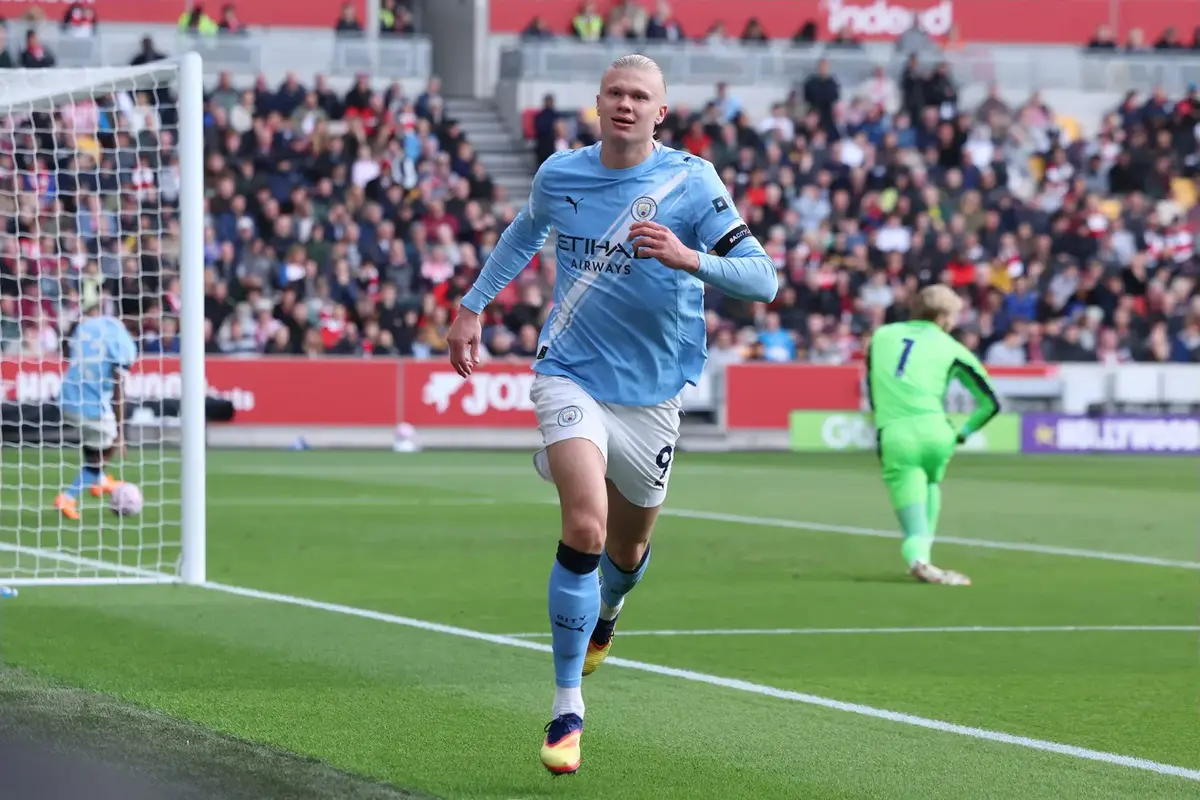 Haaland’s goal gives City victory over Brentford