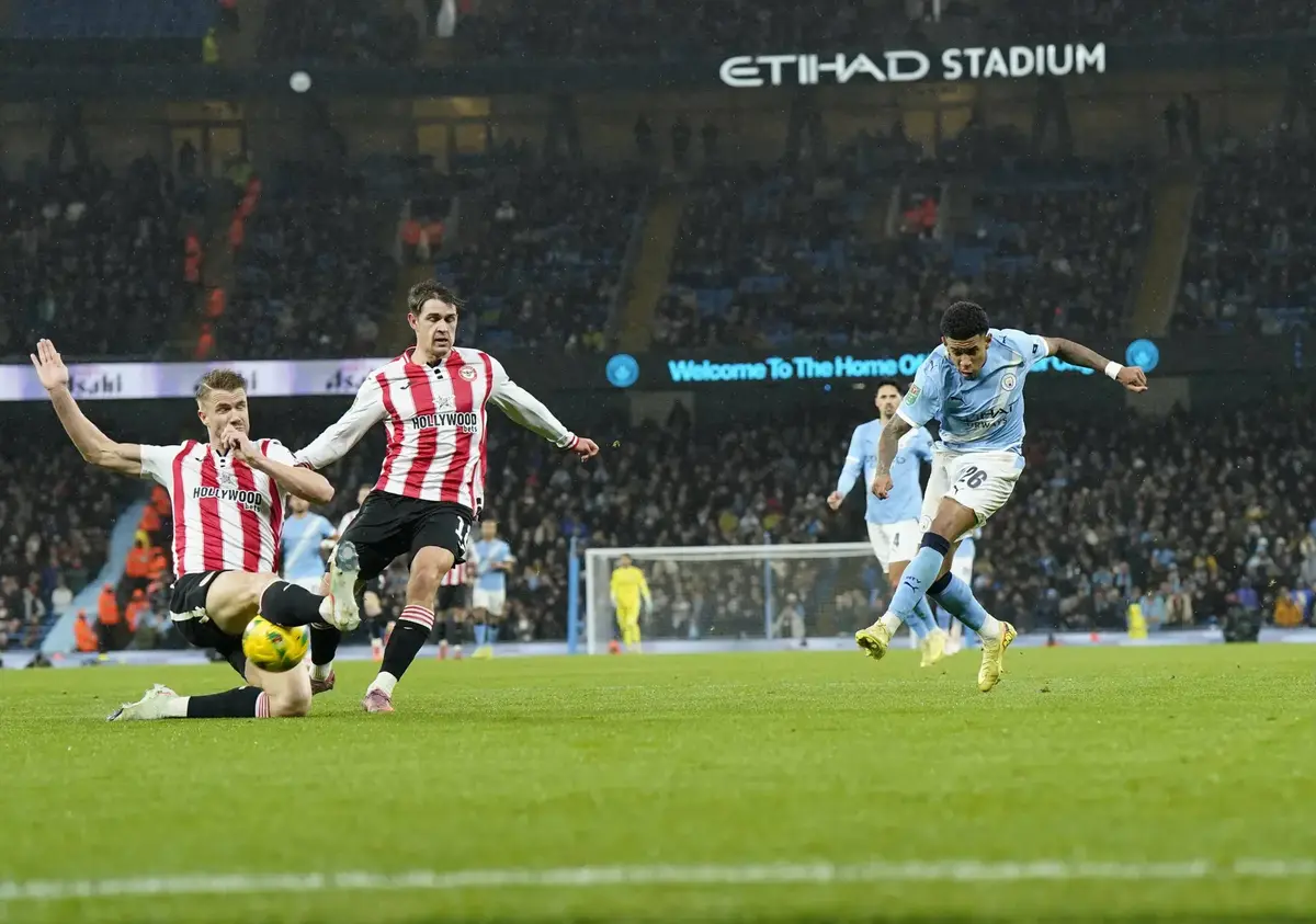 Man City end Brentford’s Carabao Cup run