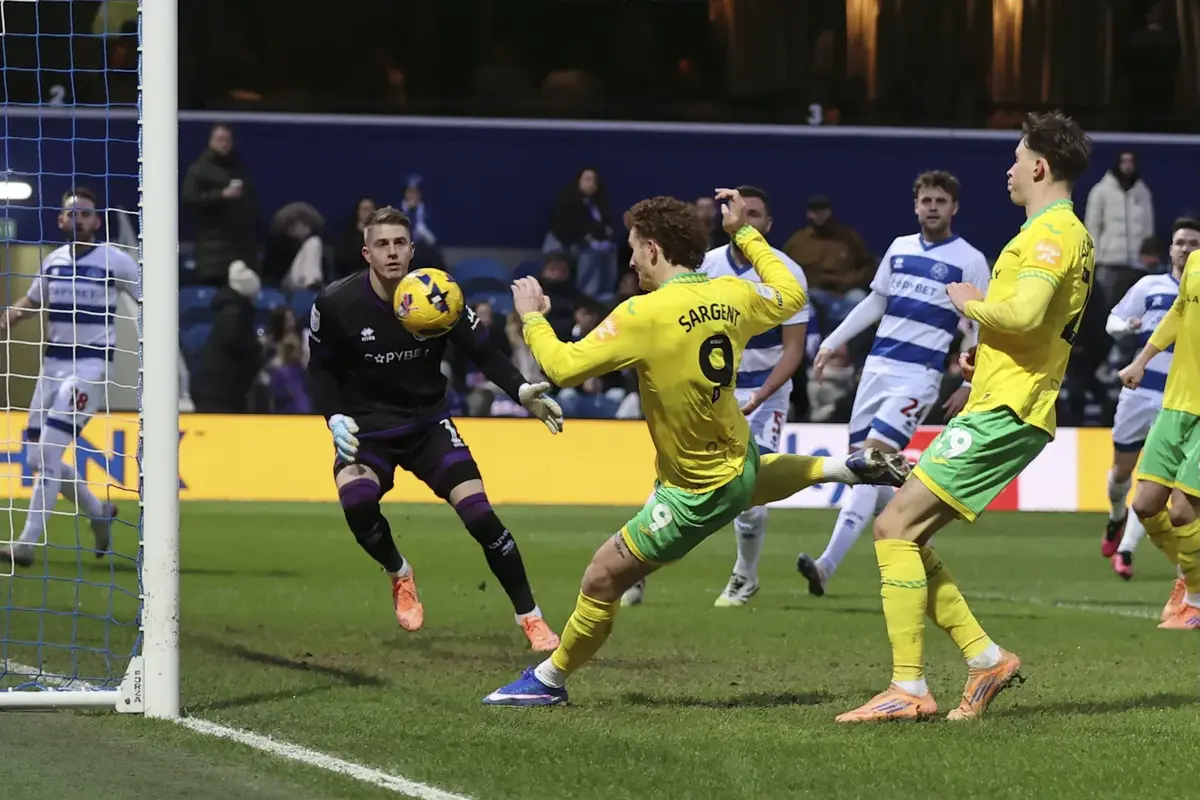 QPR lose at home to struggling Norwich