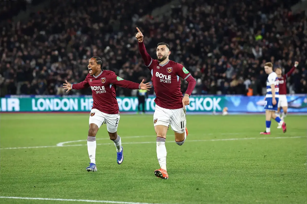 QPR lose in extra time to West Ham