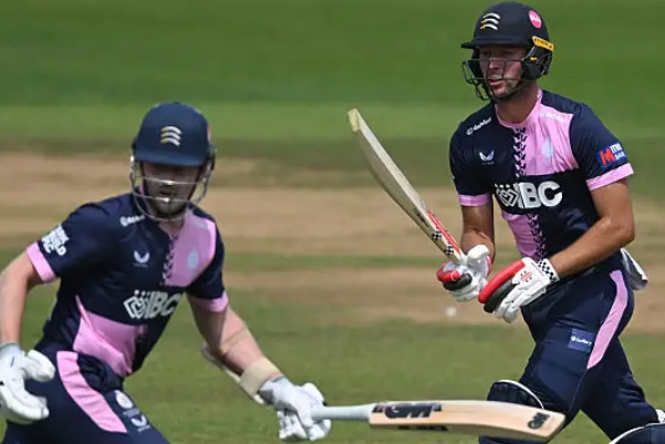 Middlesex beaten in One-Day Cup