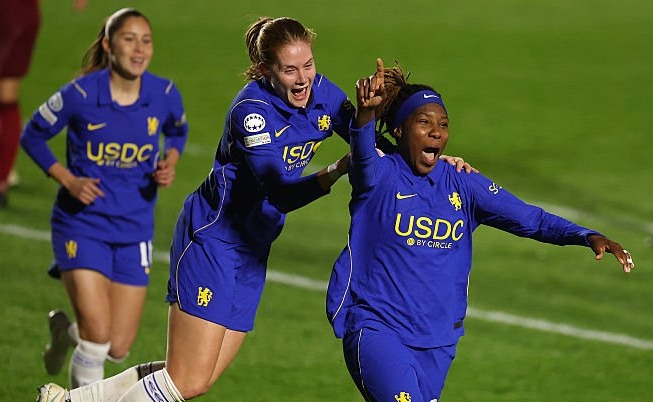 Chelsea beat Roma in Women’s Champions League