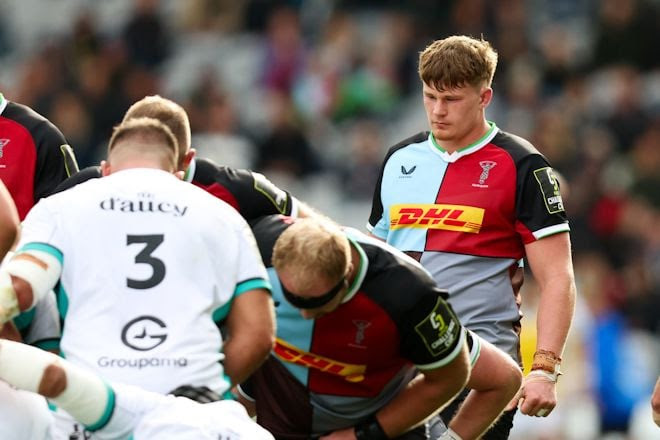 Three Harlequins changes for Exeter match